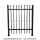 Powder Coated Zinc Steel Fence Paneler